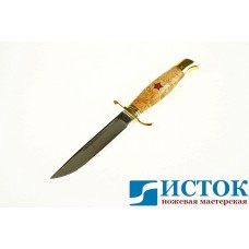 Knife NKVD finca with a star made of forged steel 440B A296