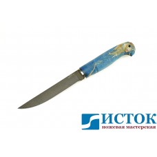 Forester's knife made of wootz steel A301