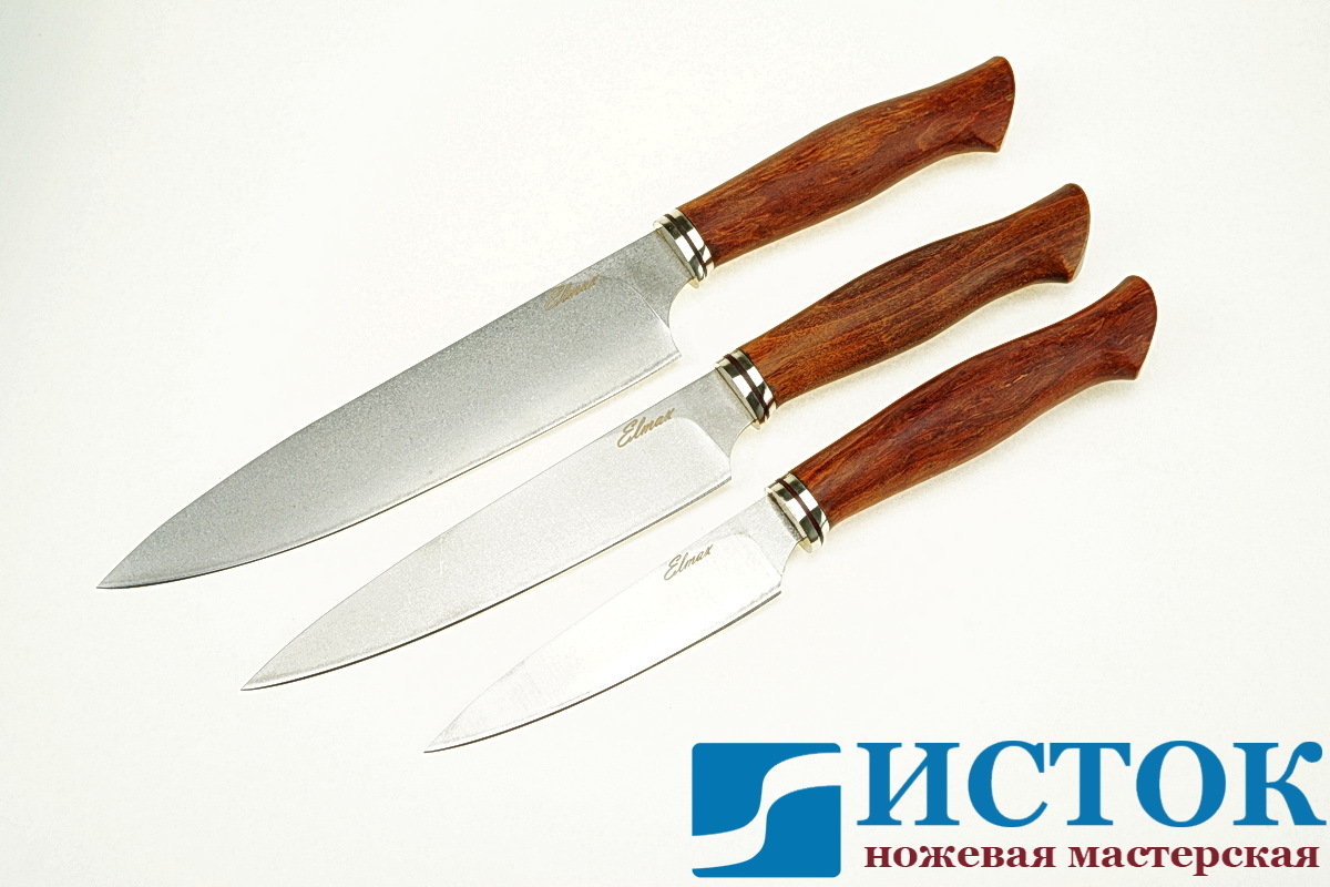 Набор Кухонных ножей из стали ELMAX A308