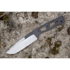 Knife blade made of forged steel 110X18 N80