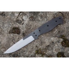 Knife blade made of forged steel 110X18 N75