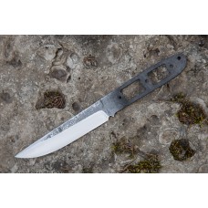 Knife blade made of forged steel 110X18 N77