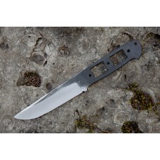 Knife blade made of forged steel 110X18 N76