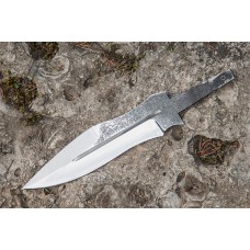 Knife blade made of forged steel 110X18 N82