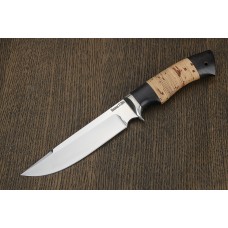 Hunting knife made of forged steel X155CrVMo12 A293