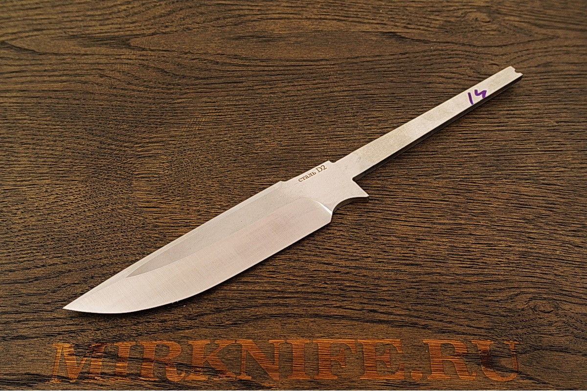 Клинок для ножа из стали D2 N14