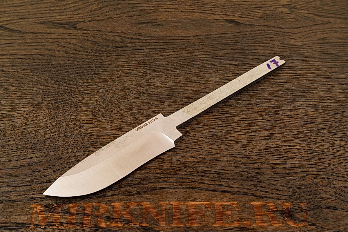 Клинок для ножа из кованой стали Х12МФ N17