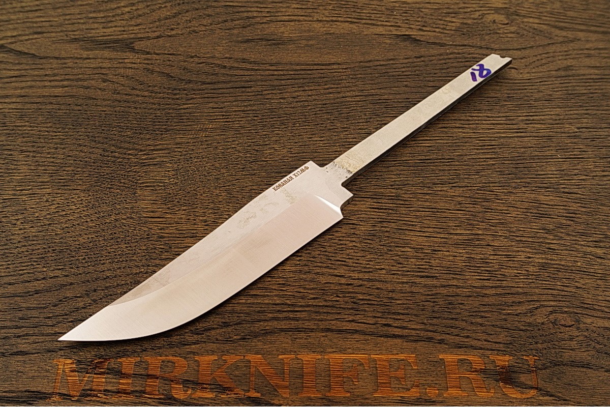Клинок для ножа из кованой стали Х12МФ N18