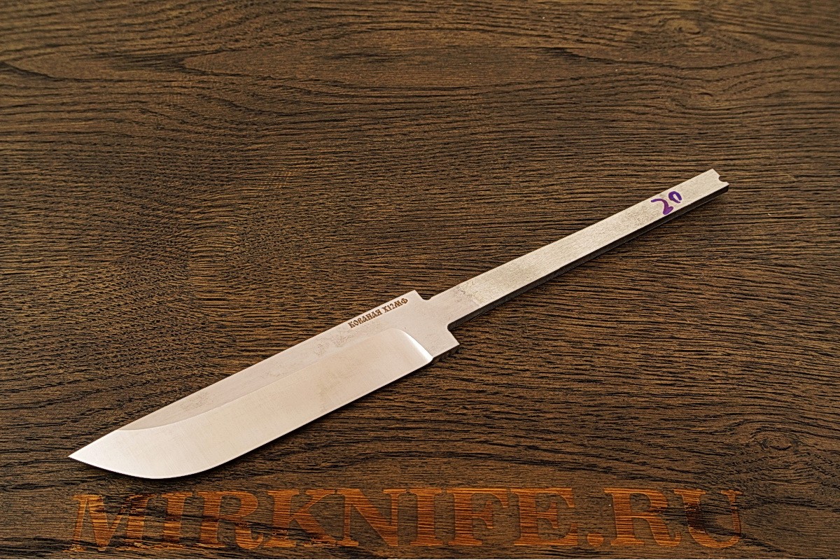 Клинок для ножа из кованой стали Х12МФ N20