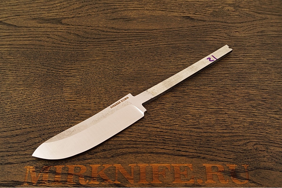 Клинок для ножа из кованой стали Х12МФ N21