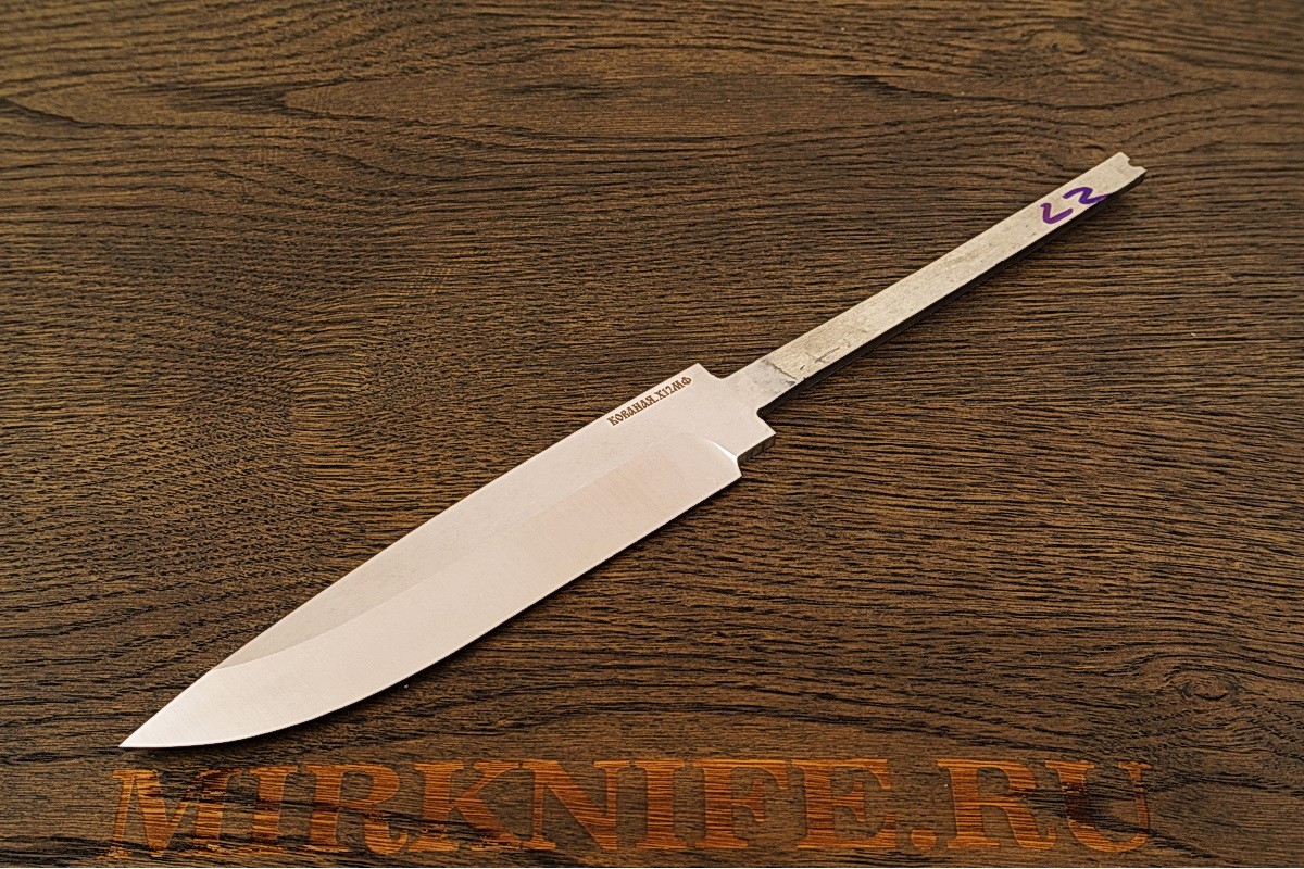 Клинок для ножа из кованой стали Х12МФ N22