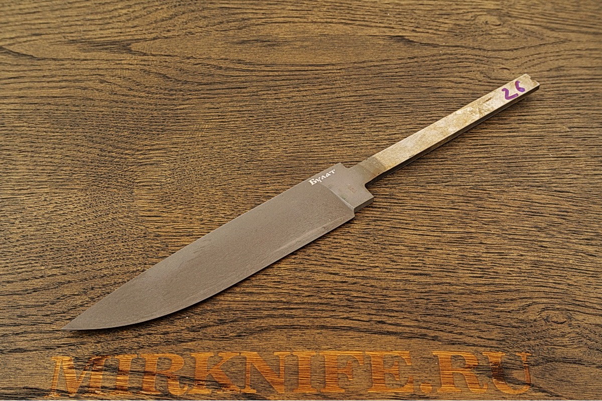 Клинок для ножа из булатной стали N26