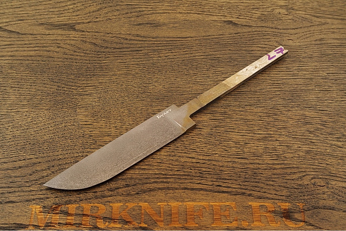 Клинок для ножа из булатной стали N27