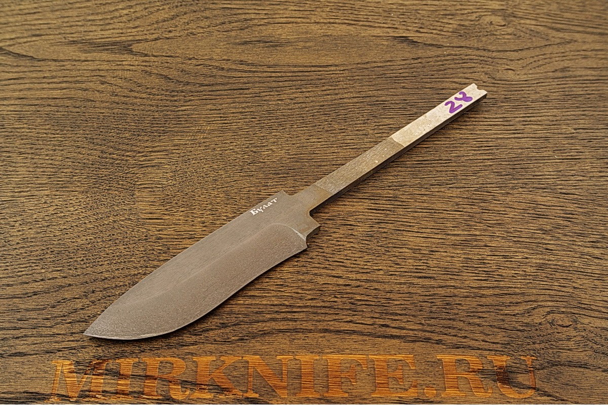 Клинок для ножа из булатной стали N28