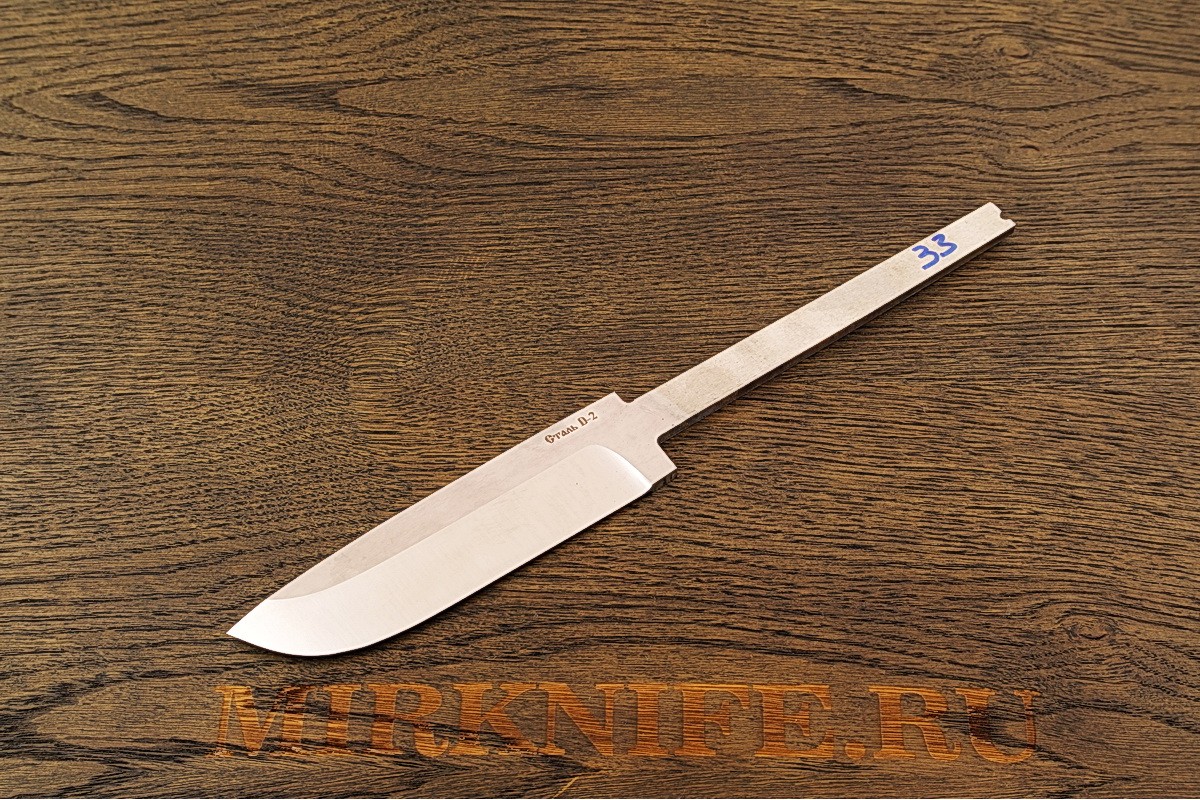 Клинок для ножа из стали D2 N33