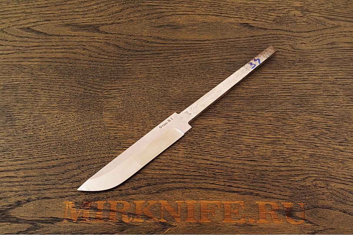 Клинок для ножа из стали D2 N34