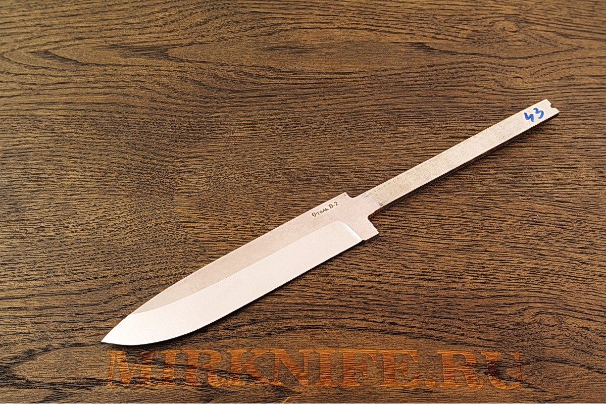 Клинок для ножа из стали D2 N43