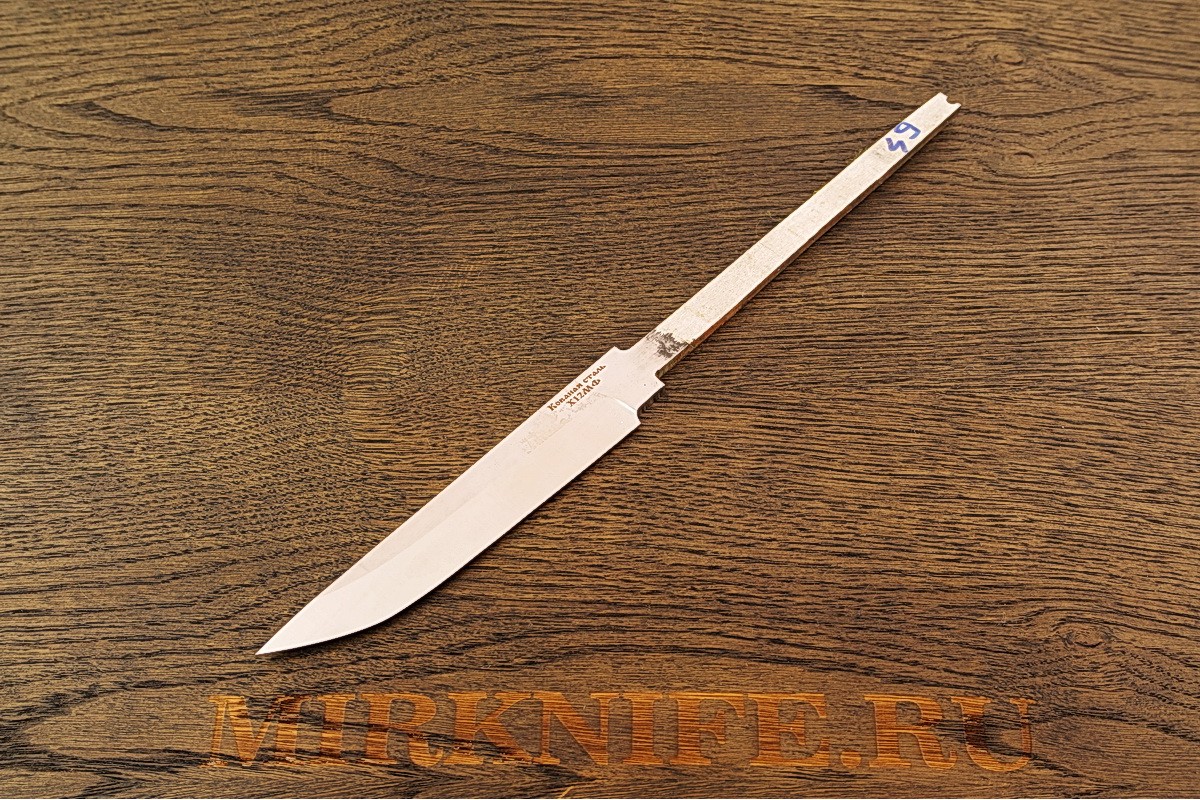 Клинок для ножа из кованой стали Х12МФ N49