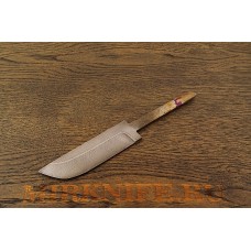 N5 Damascus steel knife blade