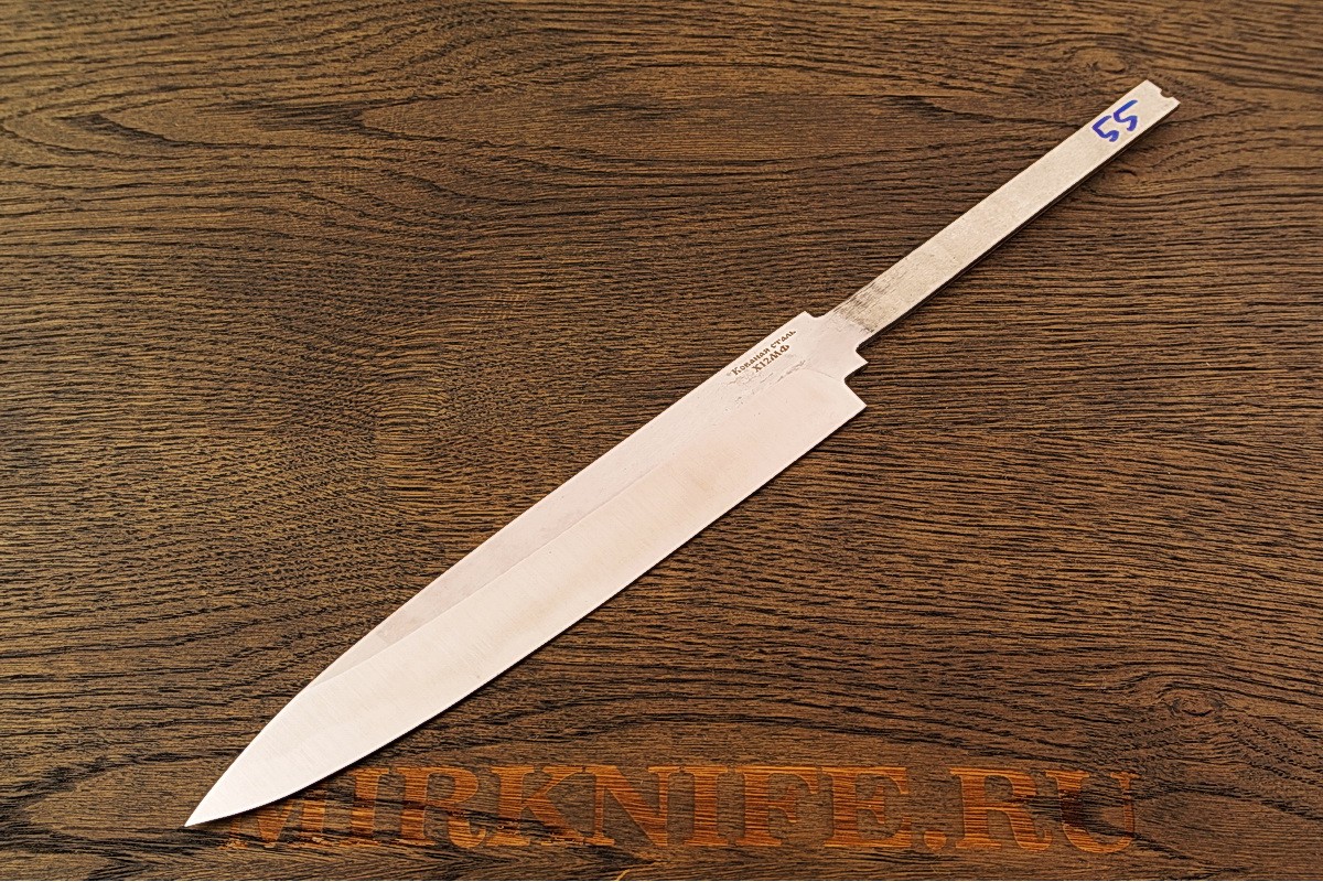 Клинок для ножа из кованой стали Х12МФ N55