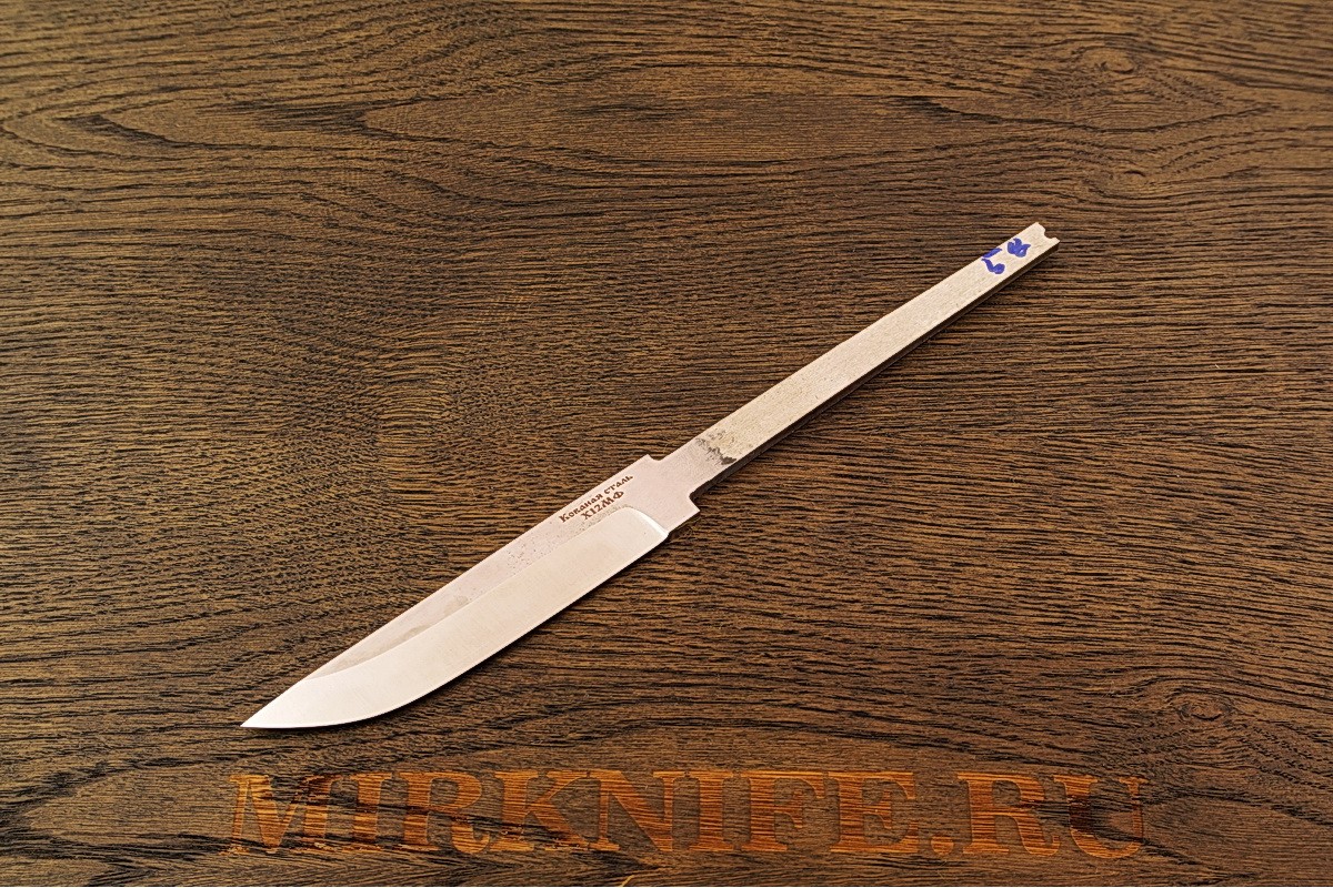 Клинок для ножа из кованой стали Х12МФ N58
