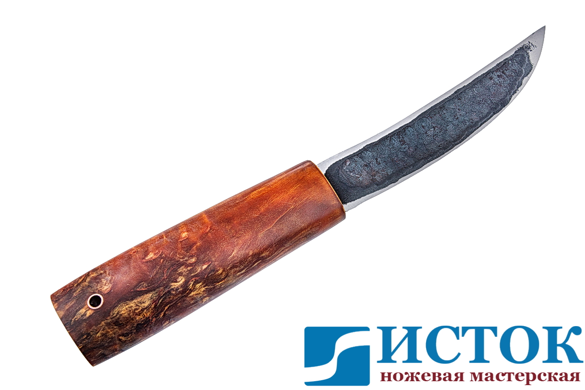 Якутский нож из кованой Х12МФ A165