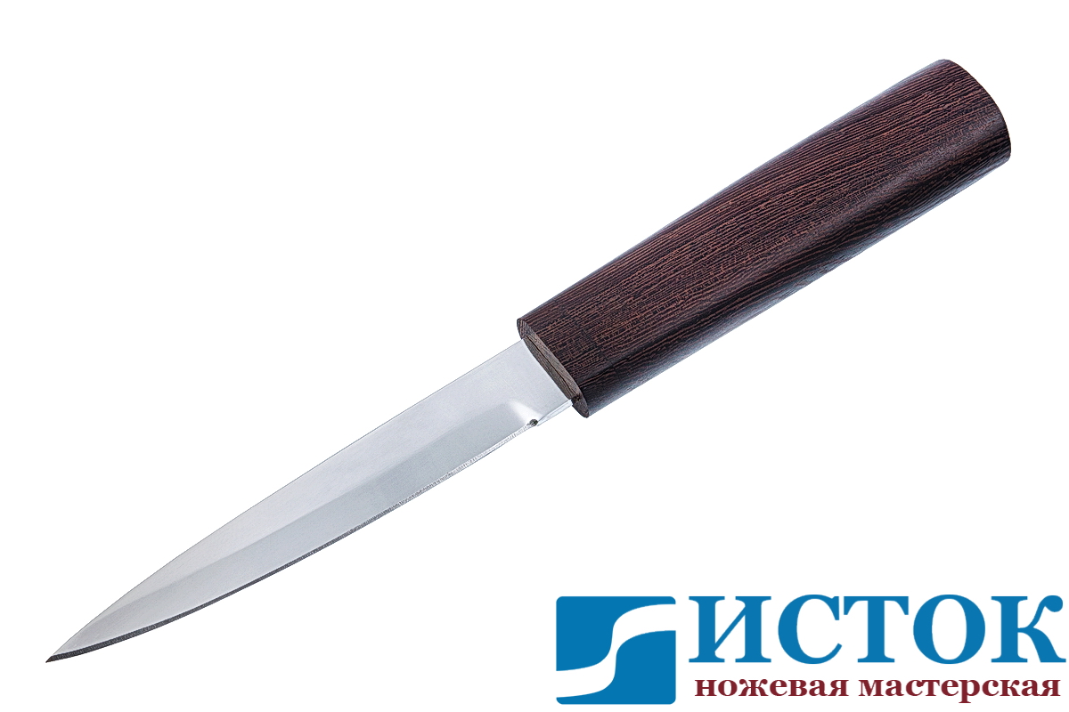Нож Перо из кованой Х12МФ в деревянных ножнах из венге A174