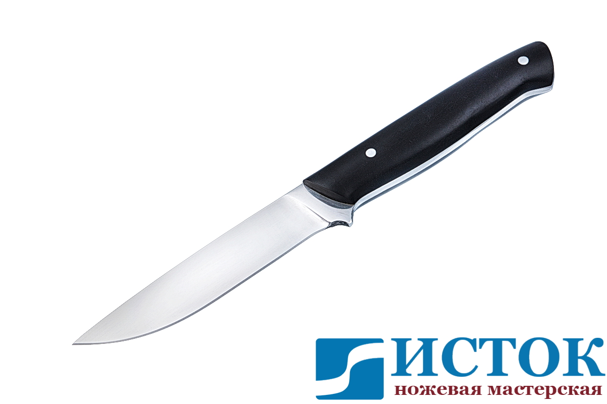 Нож Корсар 2 из кованой Х12МФ с рукоятью из эбонита A243