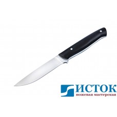 Нож Корсар 2 из кованой Х12МФ с рукоятью из эбонита A243