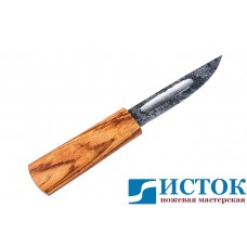 Нож Якут из кованой стали Х12МФ с рукоятью из зебрано A246