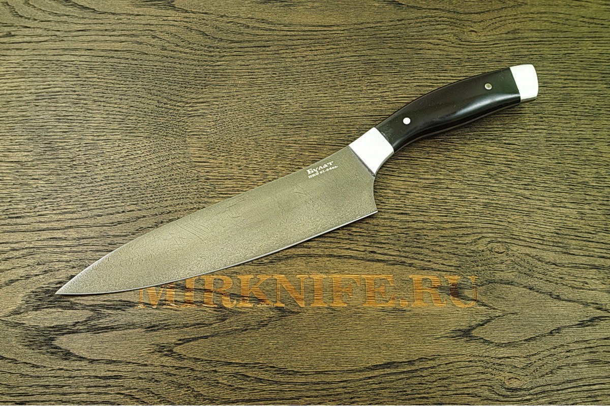 Нож Шеф-повар большой из булатной стали A107