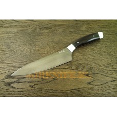 Chef's knife large made of Wootz steel A107