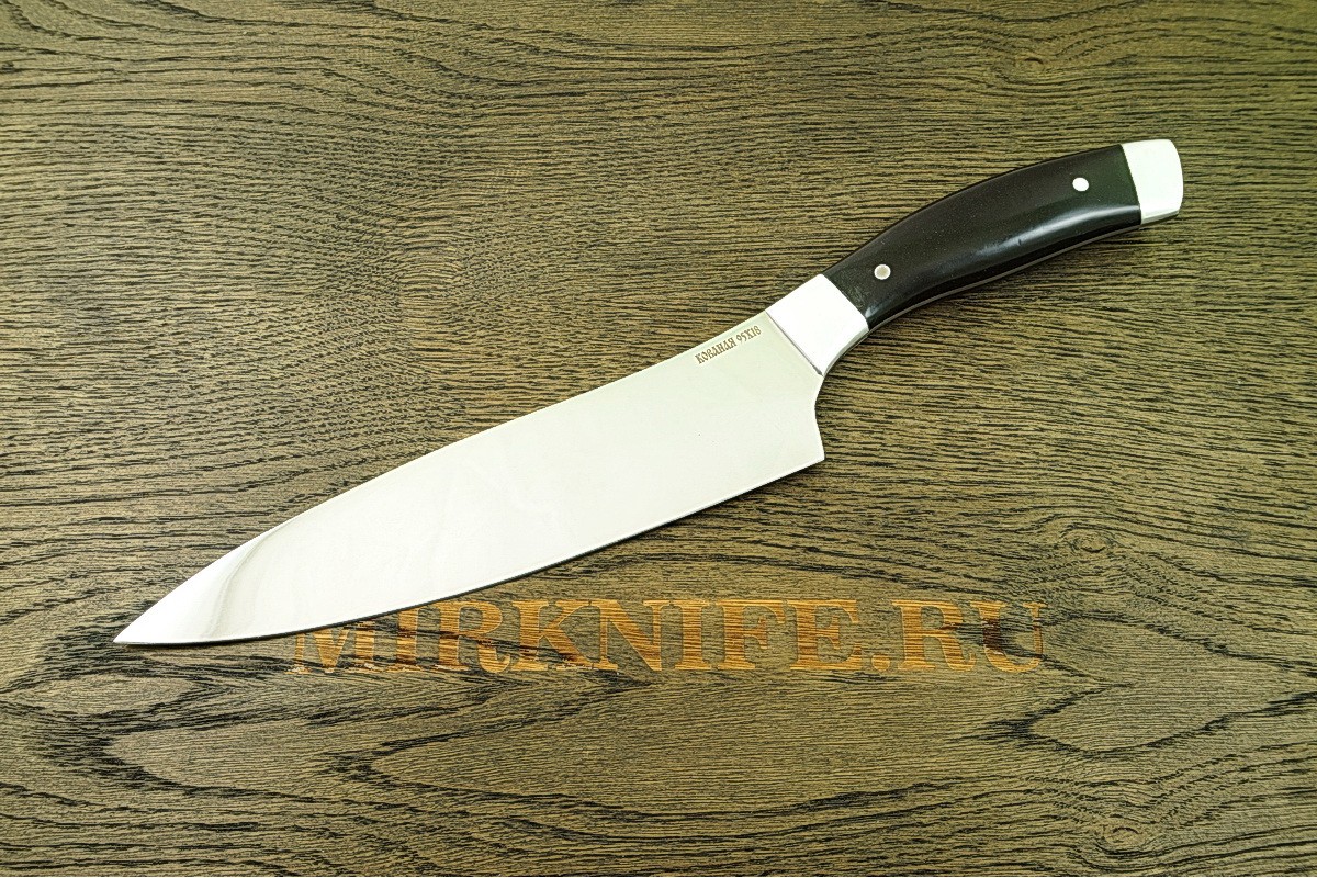 Нож Шеф-повар большой из кованой стали 95Х18 A108