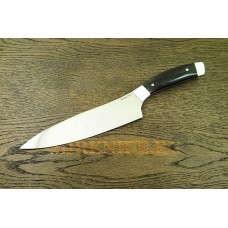 Chef's knife large forged steel 440B A108
