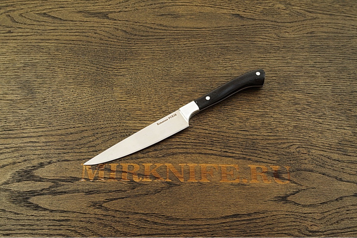 Нож Кухонный малый из кованой стали 95Х18 A115