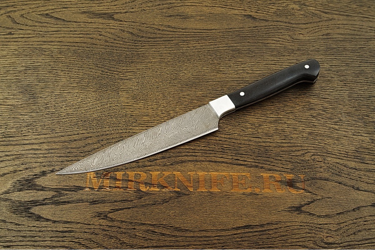 Нож Кухонный большой из дамасской стали A116