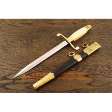 Navy Officers dagger made of forged steel 440B A138