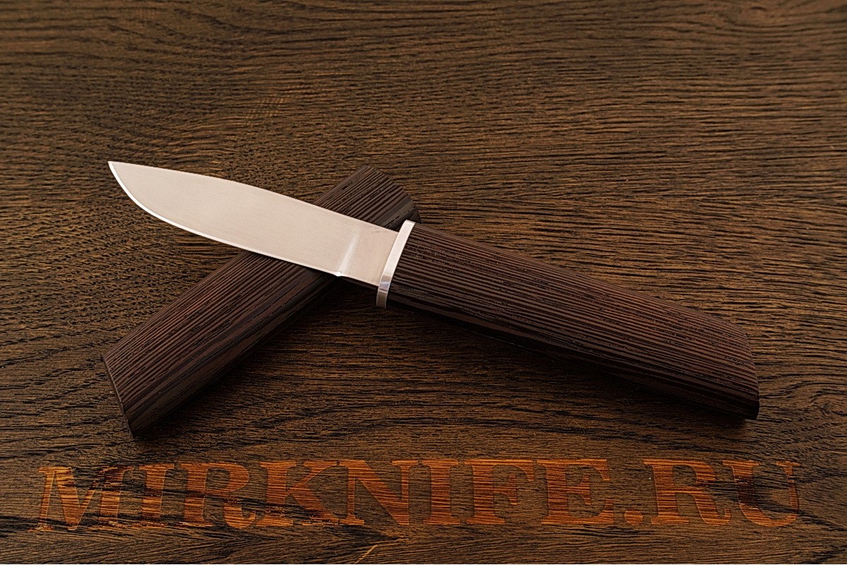 Нож Корсар из кованой стали 95Х18 в деревянных ножнах A139