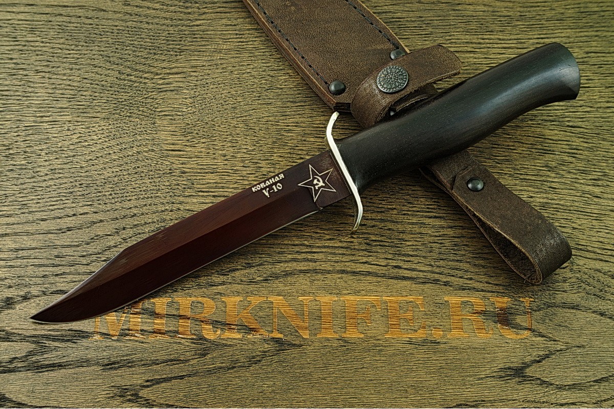 Нож НР-40 из кованой стали  У-10  A059