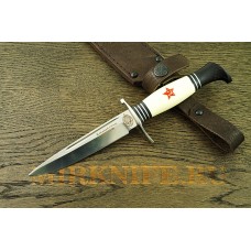 Military USSR FINK NKVD knife with a star made of steel X155CrVMo12  A063