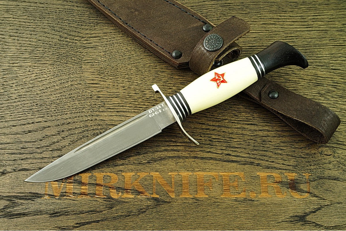 Нож Финка НКВД со звездой из булатной стали  A066
