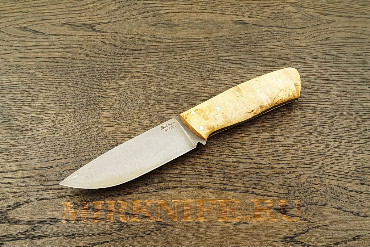Цельнометаллический нож Скиф из стали Bohler N695  A099