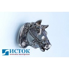 Casting for knife Nickel silver - finial horse head 1104